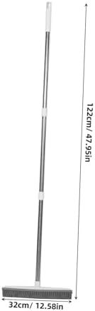 Heavy Duty Floor Squeegee with Detachable Handle