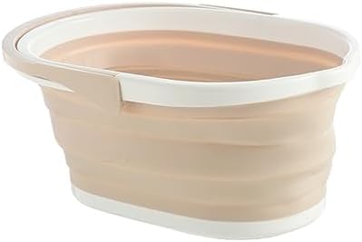 High-Efficiency Foldable Mop Bucket with No Spill Design