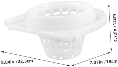3pcs Plastic Mop Bucket with Draining Basket