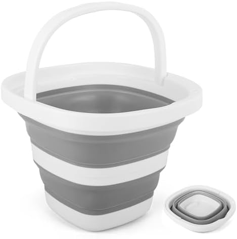 BIDFUL 5L Collapsible Bucket with Handle