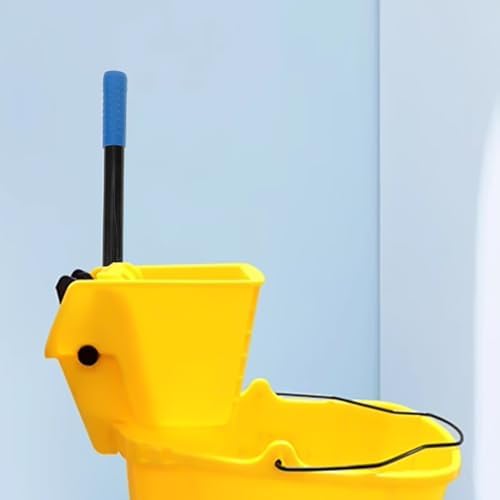 Ipetboom Commercial Mop Bucket Lever Metal Drain Basket Pole 1