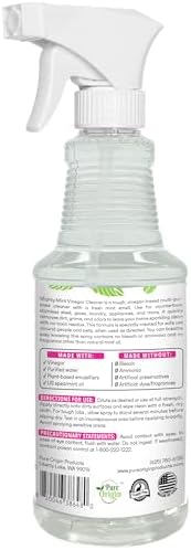 Mighty Mint Vinegar Cleaner All-Purpose Spray Spearmint Scent 16oz