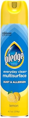 Pledge Dust Allergen Multisurface Cleaner Lemon Scent 97oz