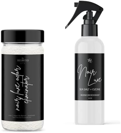 The Diamond Life Home Noir Luxe Sea Salt Ozone Carpet Powder Bundle