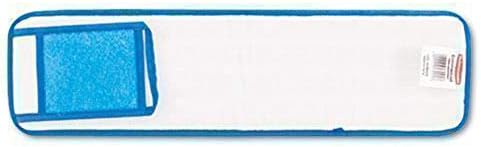 Rubbermaid Microfiber Wet Room Pads 24 In Blue
