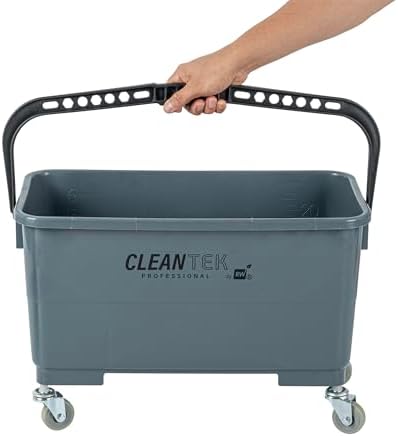 Restaurantware-Clean Tek 25 Quart Mop Bucket With Wheels