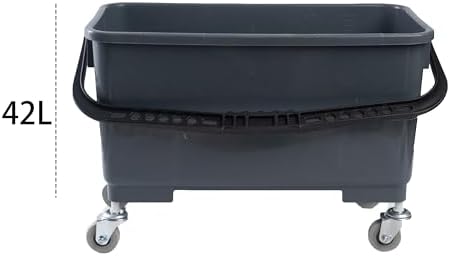 L Luke Supply Matthew Press Wring Mop Bucket with Sieve
