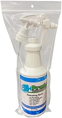 Piranha Water Calcium Descaling Spray - 32 oz Multi-Surface Cleaner