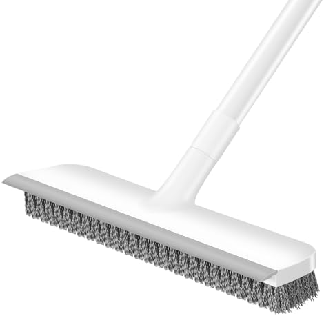 SetSail 2-in-1 Floor Scrub Brush with Adjustable Handle