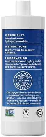 Essential Oxygen 3 Food Grade Hydrogen Peroxide 32 Fl Oz 1