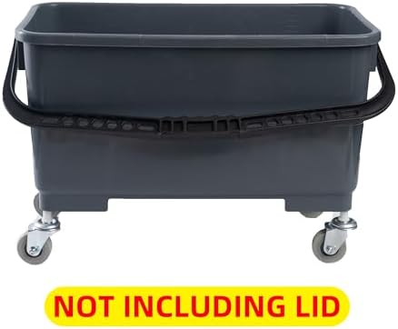 L Luke Supply Matthew Press Wring Mop Bucket with Sieve