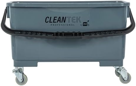 Restaurantware-Clean Tek 25 Quart Mop Bucket With Wheels