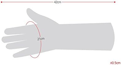 MAMISON X-Large Kitchen Rubber Gloves Non-Slip Reusable 1
