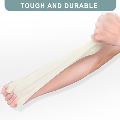 2Pair 15IN Latex Free Nitrile Cleaning Gloves - Durable Chemical Resistant
