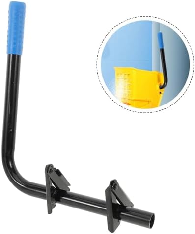 Ipetboom Commercial Mop Bucket Lever Metal Drain Basket Pole 1