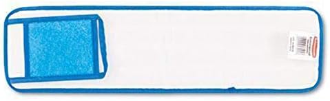 Rubbermaid Microfiber Wet Room Pads 24 In Blue