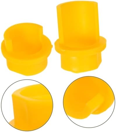 1Pair Durable Yellow Mop Bucket Strainer Attachment Lightweight Unbreakable for Seamless Integration with Mop Buckets