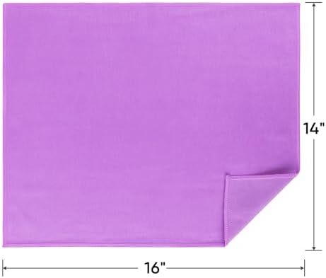HOMEXCEL Microfiber Cleaning Cloths 6 Pack Lint Free Streak Free