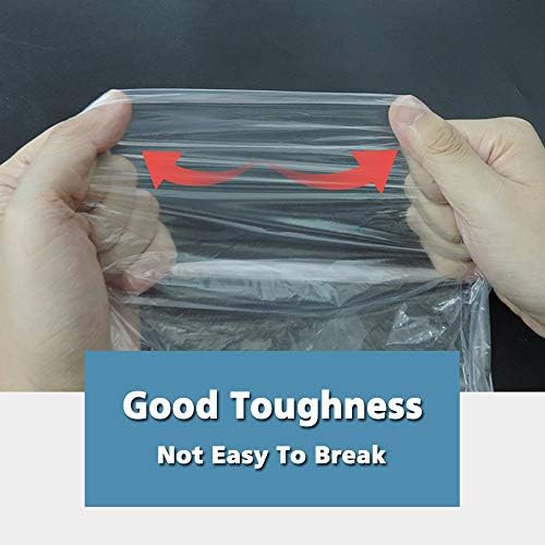 50Pcs WHUASINTA Disposable Plastic Gloves Full Arm 355inch for Veterinary Use