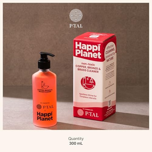 P-TAL Brass Cleaner Instant Copper Cleaner 10 Fl Oz