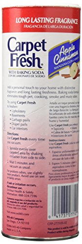 Carpet Fresh 277119 Deodorizer with Baking Soda 14 oz Apple Cinnamon 1