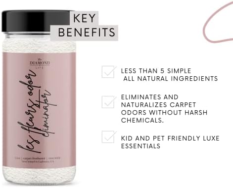 The Diamond Life Home Les Fleurs Natural Carpet Powder