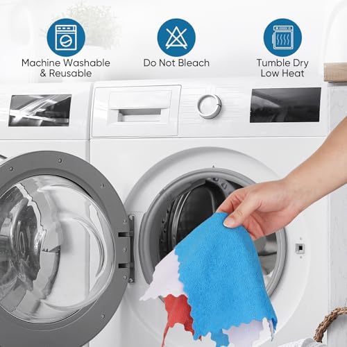 Orighty Microfiber Cloths 75 Sheets Red 115 x 115