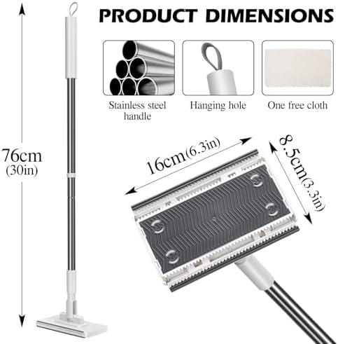 Masthome Mini Dust Mop with 360 Rotating Head
