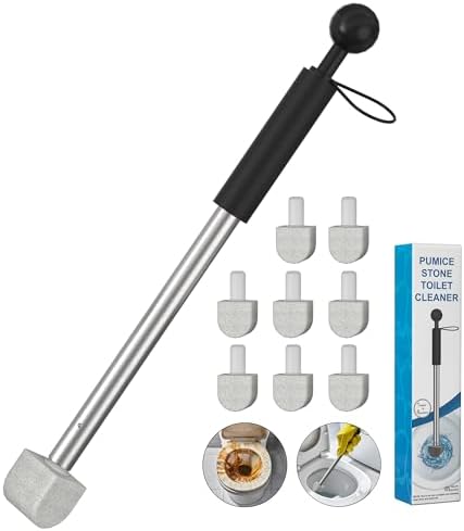 YINGMORE Extra Long Handle Pumice Stone for Toilet Cleaning