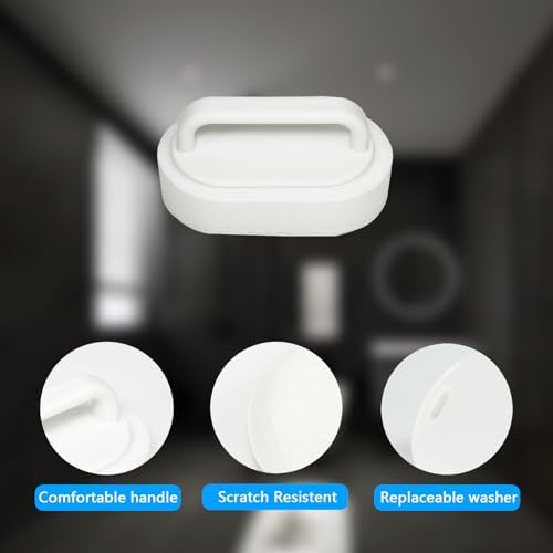 ICEICE Heavy-Duty Bathroom Scrubber with Handle