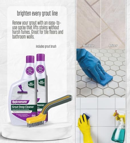 GROVE 2 Pack Grout Cleaner 32 oz with Brush