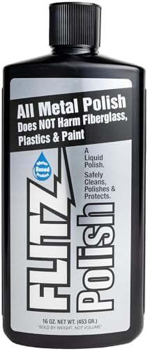 Flitz Multi-Purpose Metal Polish - 16oz USA-Made 1