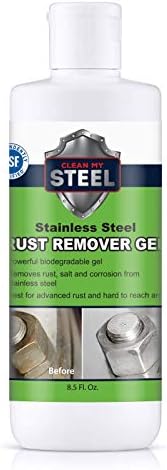 CLEAN MY STEEL Heavy-Duty Rust Remover for Stainless Steel and Metal Surfaces 85 oz