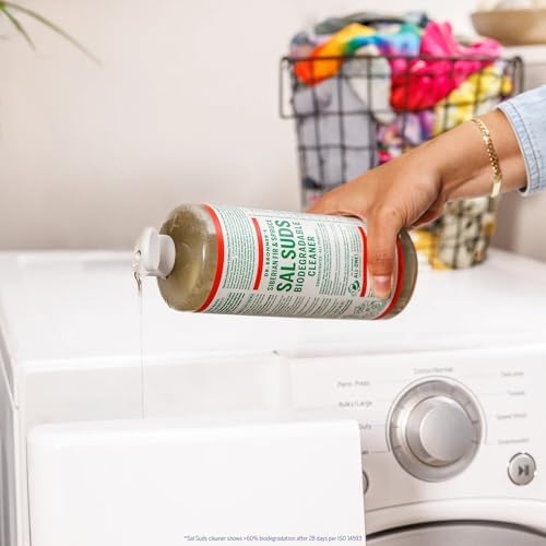 Dr Bronners Sal Suds Biodegradable Cleaner 32 oz 2-Pack 1
