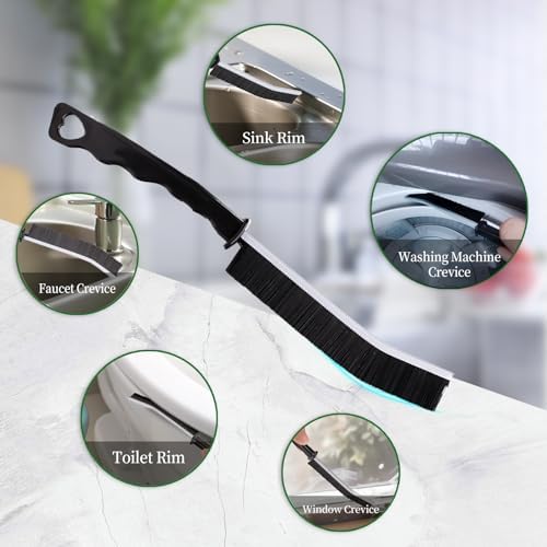 POPGIO 2 Pcs Crevice Cleaning Brush for Deep Crevices