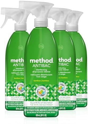 Method Antibacterial All-Purpose Cleaner Spray 28 Oz Pack of 4