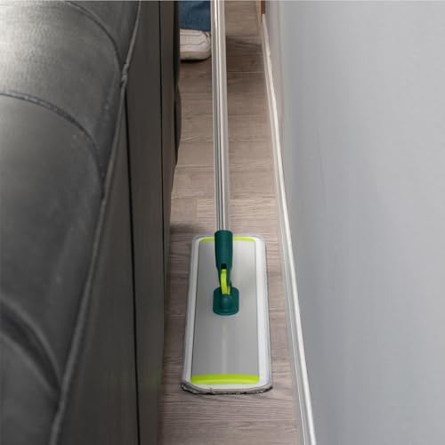 Pine-Sol Flat Microfiber Mop - Wet Dry with 2 Reusable Pads