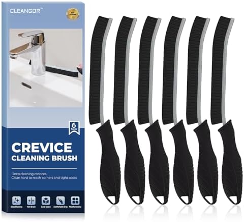 CLEANGOR Crevice Cleaning Brush Tool for Tight Spaces