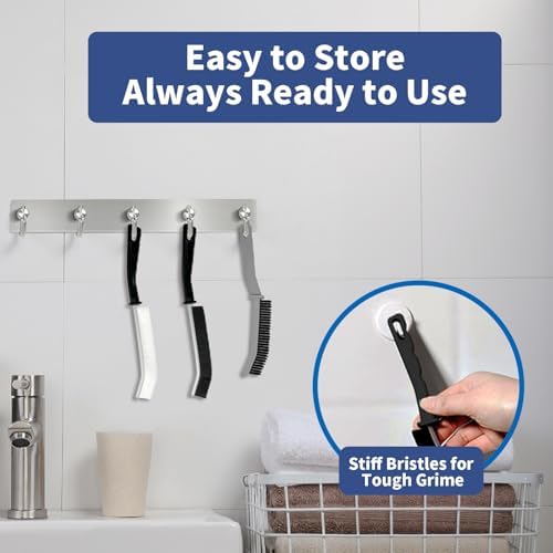 3 Pcs Cleaning Brushes for Deep Hard-to-Reach Spots