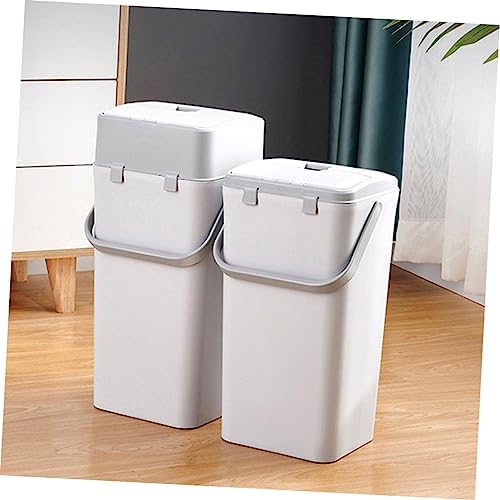 Sturdy Mop Bucket with Double Lid and Handle