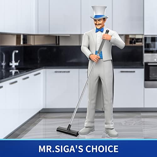MRSIGA 2 in 1 Floor Scrub Brush with Long Handle