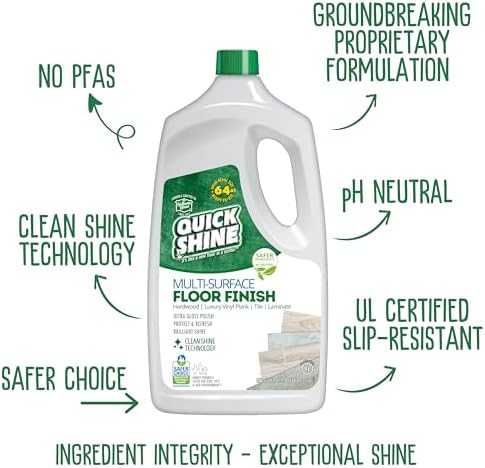 Quick Shine Multi Surface Floor Finish 64oz