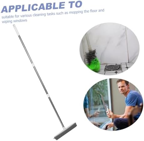 Heavy Duty Floor Squeegee with Detachable Handle
