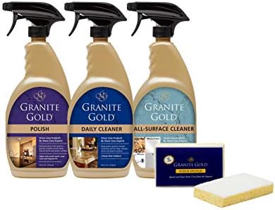 Granite Gold Stone Care Kit 4-Pack 24 Fl Oz