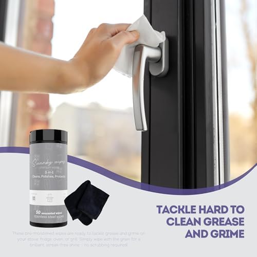 Swanky Stainless Steel Cleaner Wipes - 400 Count