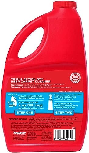 Rug Doctor Triple-Action Oxy Carpet Cleaner 96 oz Daybreak Scent