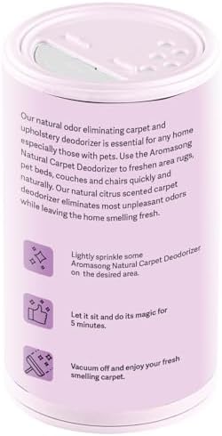 Aromasong Carpet Deodorizer Powder 2-Pack 1