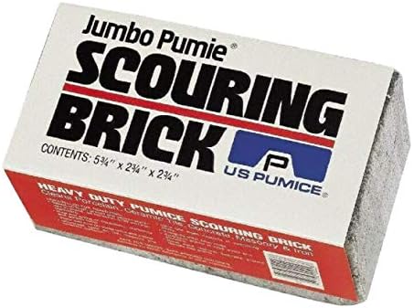 US Pumice Jumbo Pumie Scouring Brick Pack of 12