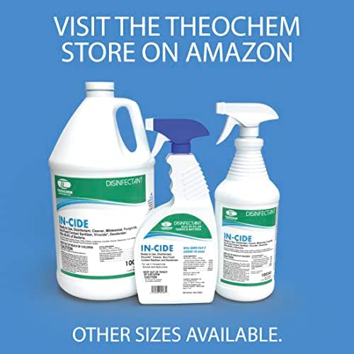 Theochem In-Cide Disinfectant Spray 32 oz 2 Pack 1