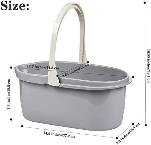 Haundry 45 Gallon Cleaning Bucket with Handle